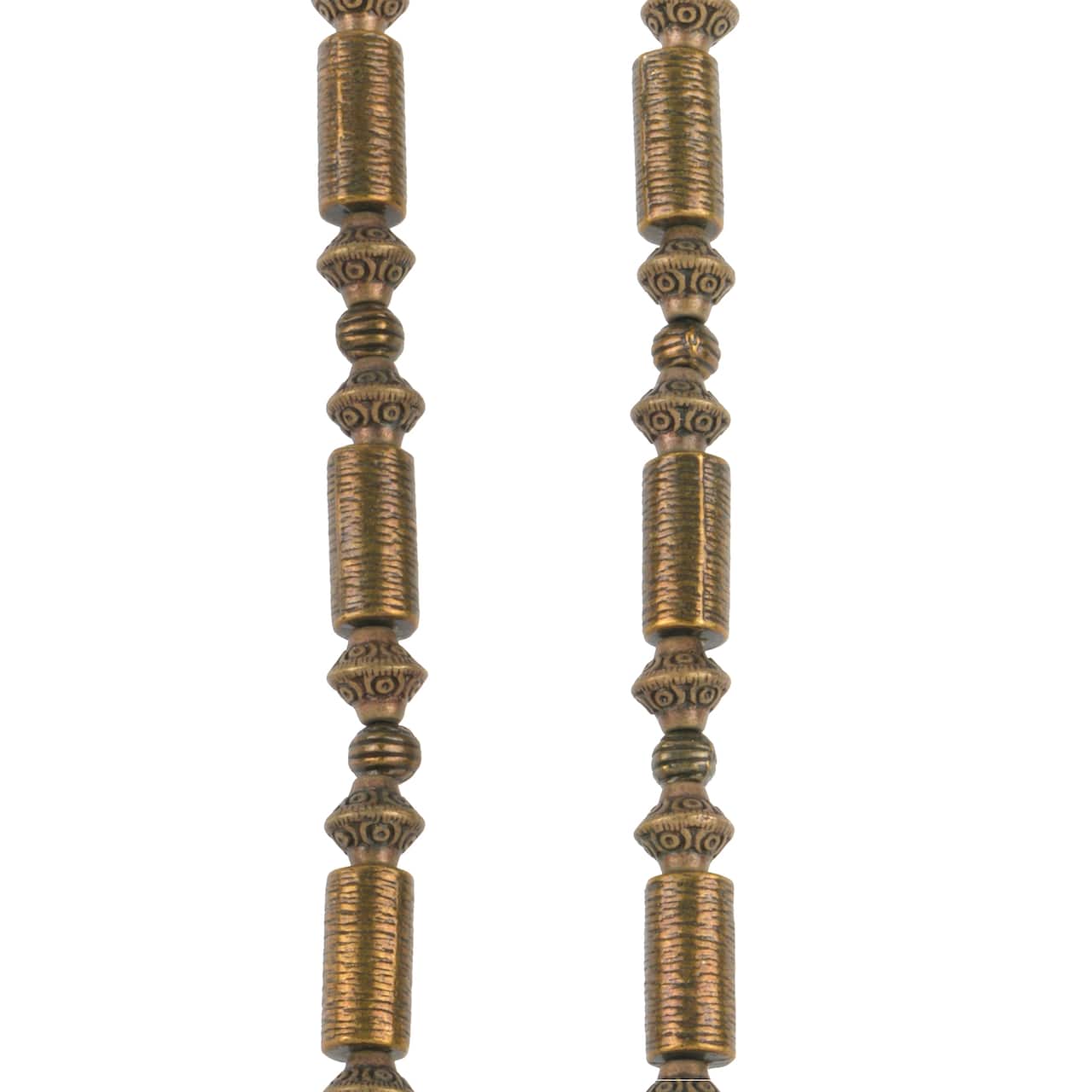 12 Pack: Oxidized Brass Metal Mixed Beads by Bead Landing™